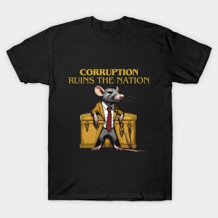 mouse rat symbol corruption T-Shirt